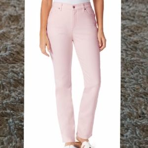 Gloria Vanderbilt Pink Jean